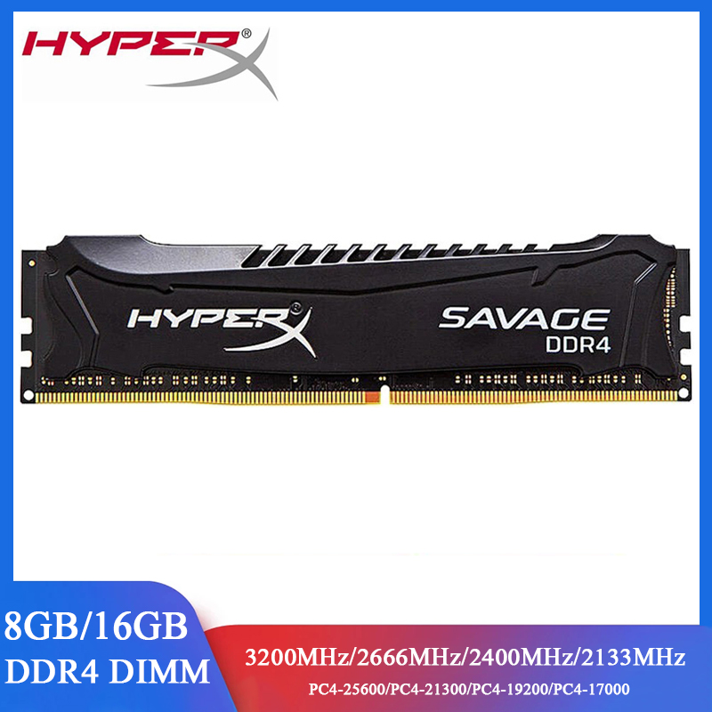 Ddr4 2400Mhz - HYPERX SAVAGE Memoria DDR4 RAM 16GB