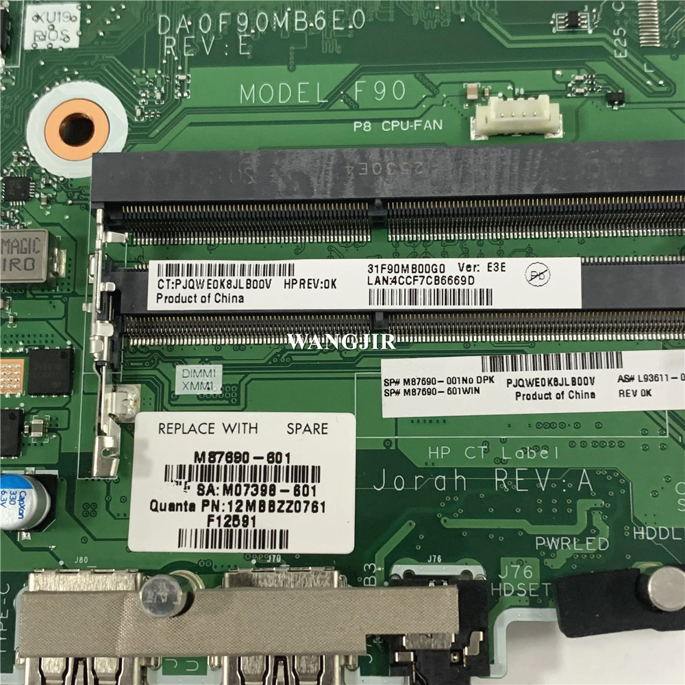 F90 For HP 260 G4 Motherboard  - Ddr4 16Gb ulasan dan harga