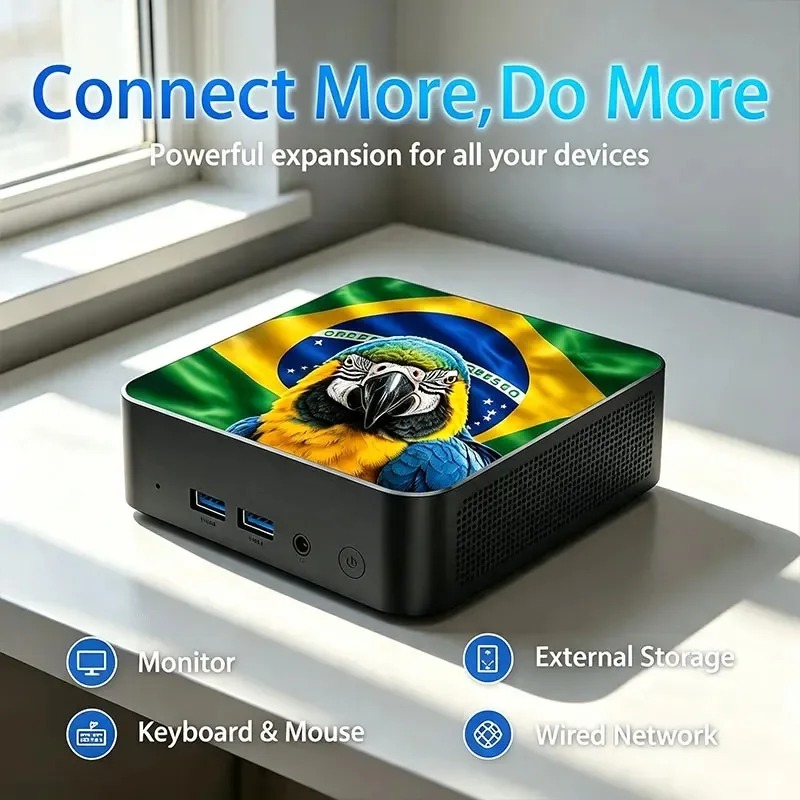 Mexico Brazil Flag Mini PC Int - Ddr3 Ram ulasan dan harga