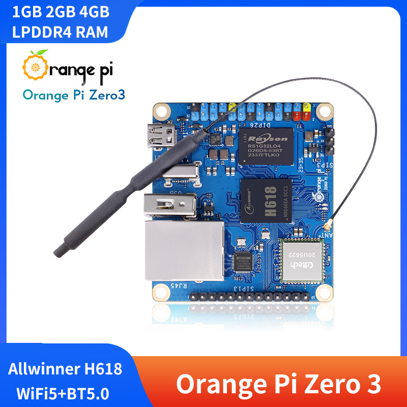 Orange Pi Zero 3 1G 1.5G 2G 4G - Ram Memory Module ulasan dan harga