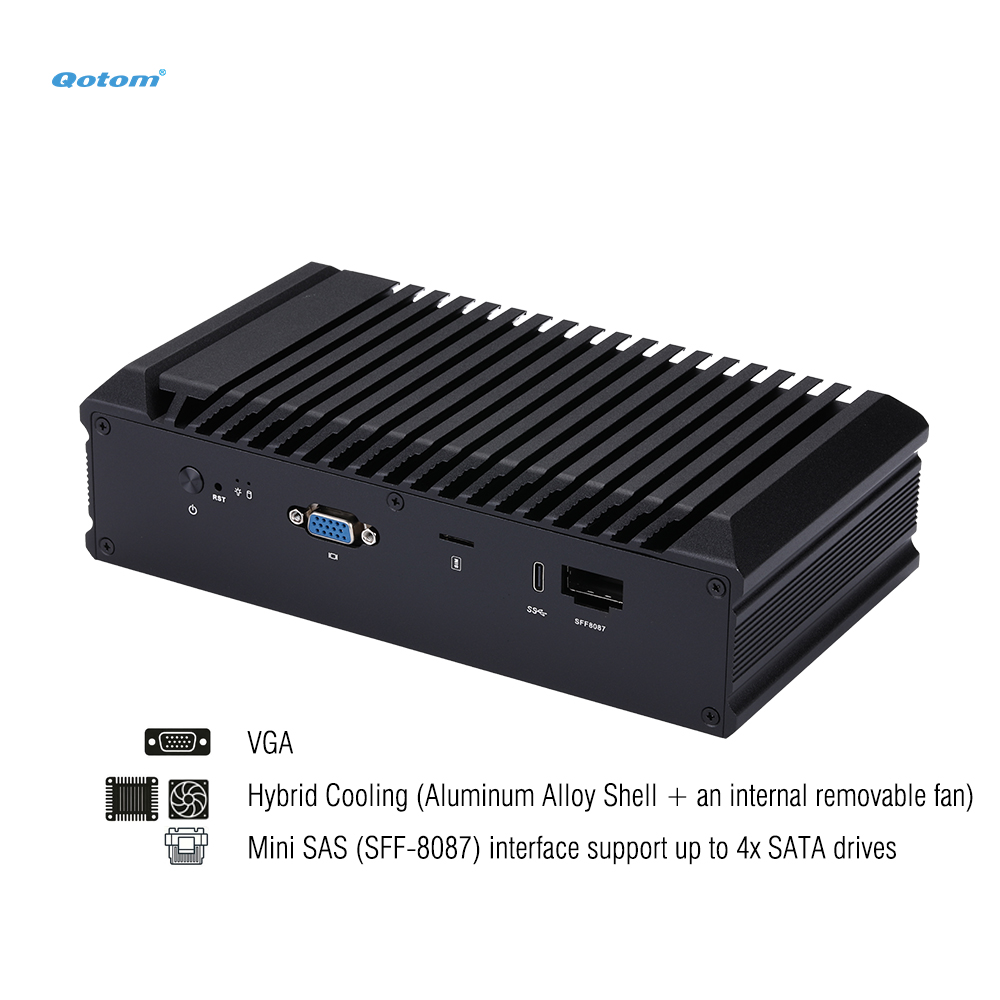 Mini PC Q20300G9 CPU Atom C300 - Ddr4 Desktop Ram ulasan dan harga