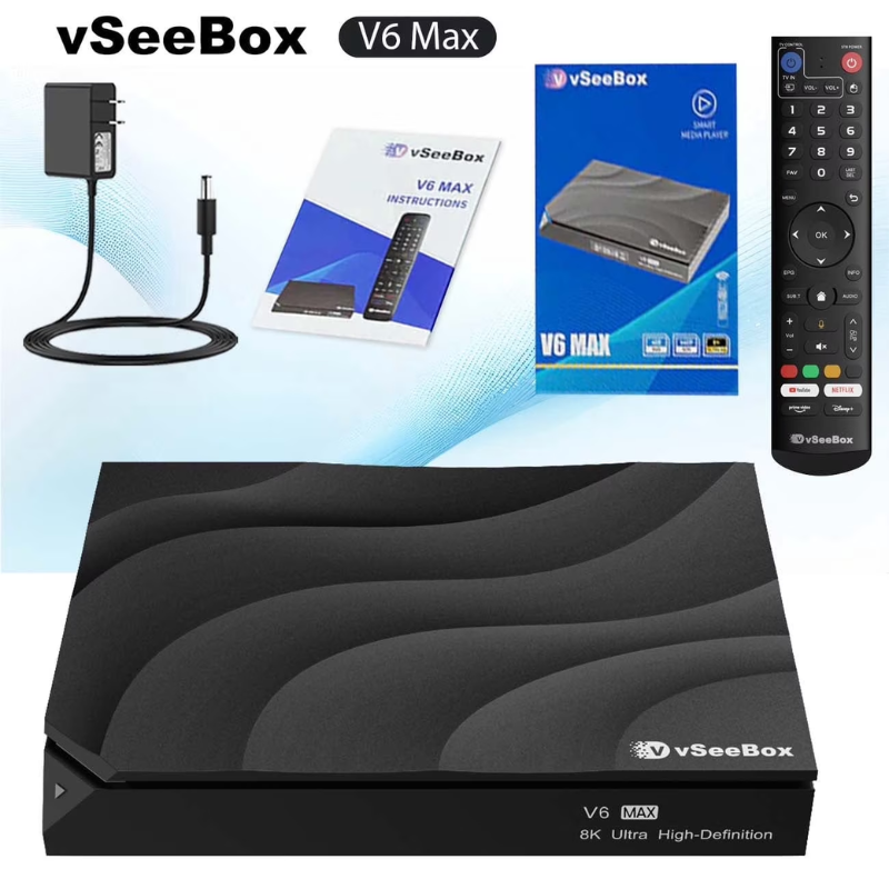 vSeeBox V6 Max | 64GB 8K HD |  - Ddr3 8Gb ulasan dan harga