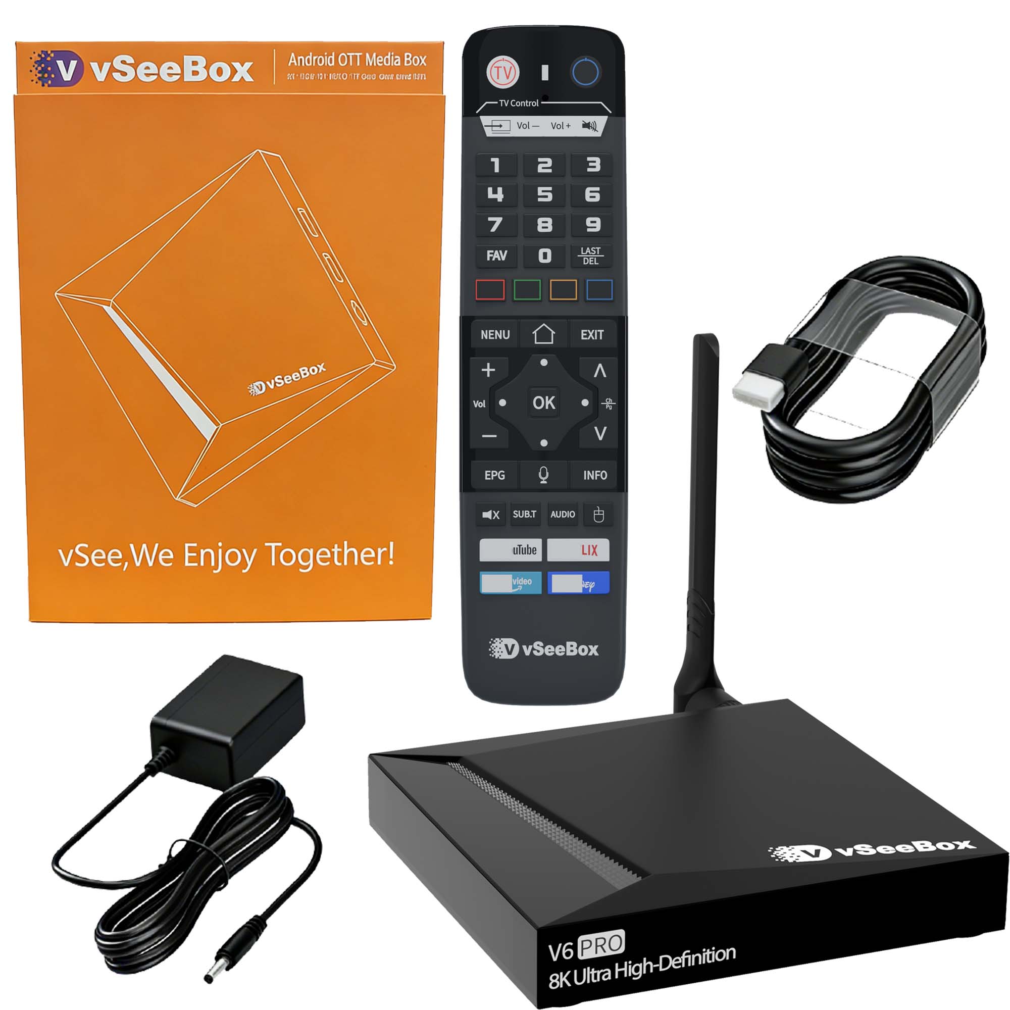 VSeeBox V6 Pro 2026 Newest, 4G - Ddr3 8Gb ulasan dan harga