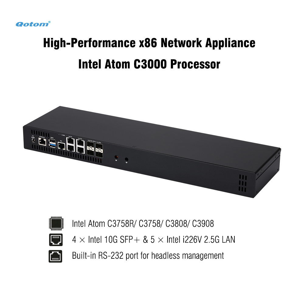 Q20300G9 1U Rack - Atom C3000  - Ddr4 Desktop Ram ulasan dan harga
